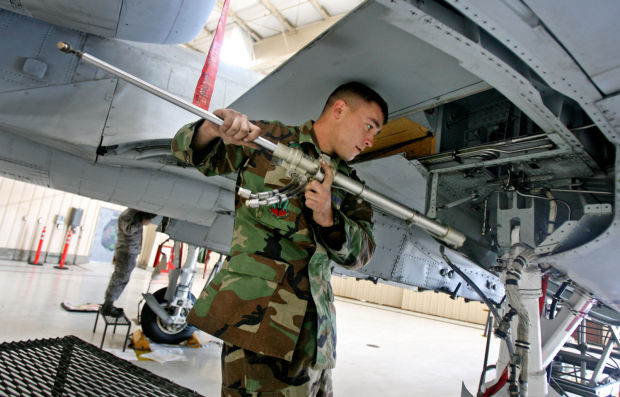 A-10 aircrafts in Tucson